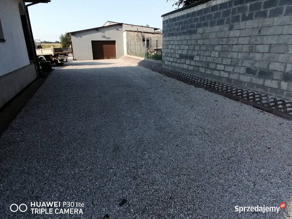 Uslugi Rybakiem Utwardzanie terenu drogi Koparka Piotrków Trybunalski