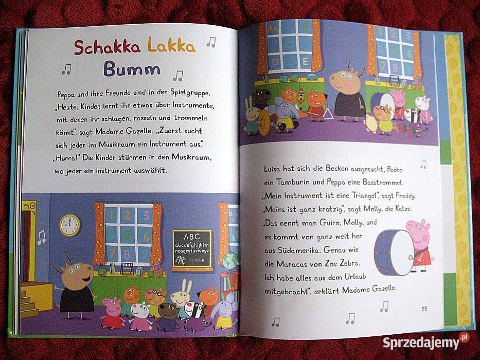 Frhliche 5 Minuten Geschichten Pepa Pig książka twarda