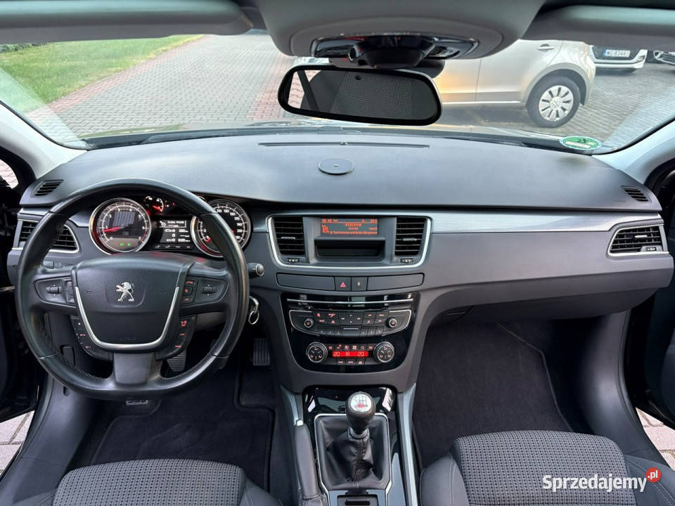 Peugeot 508 SW 16 turbo 156 Panorama dach Hak kurtyny powietrzne mazowieckie Lipówki