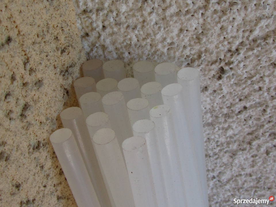 Klej do pistoletu w laskach biały 7 mm 20 Olecko