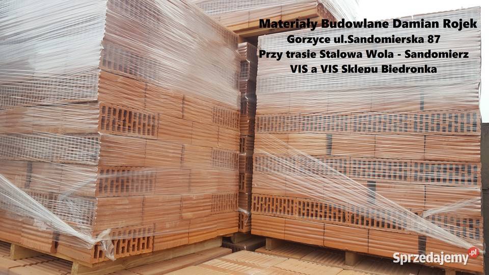 PUSTAK bloczek cegła dziurawka Ackerman Gorzyce