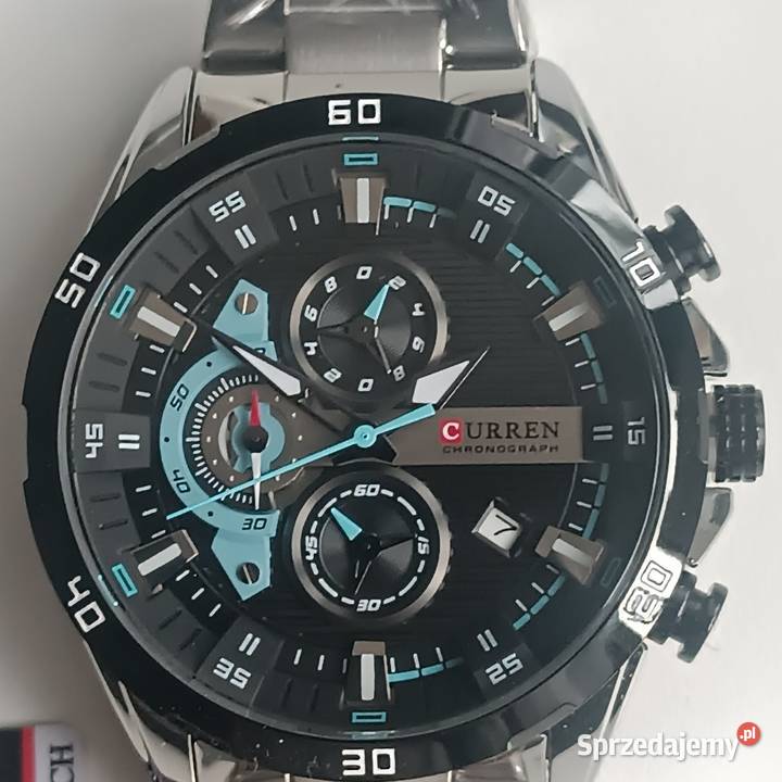 Zegarek męski elegancki Curren 8402 sprzedam