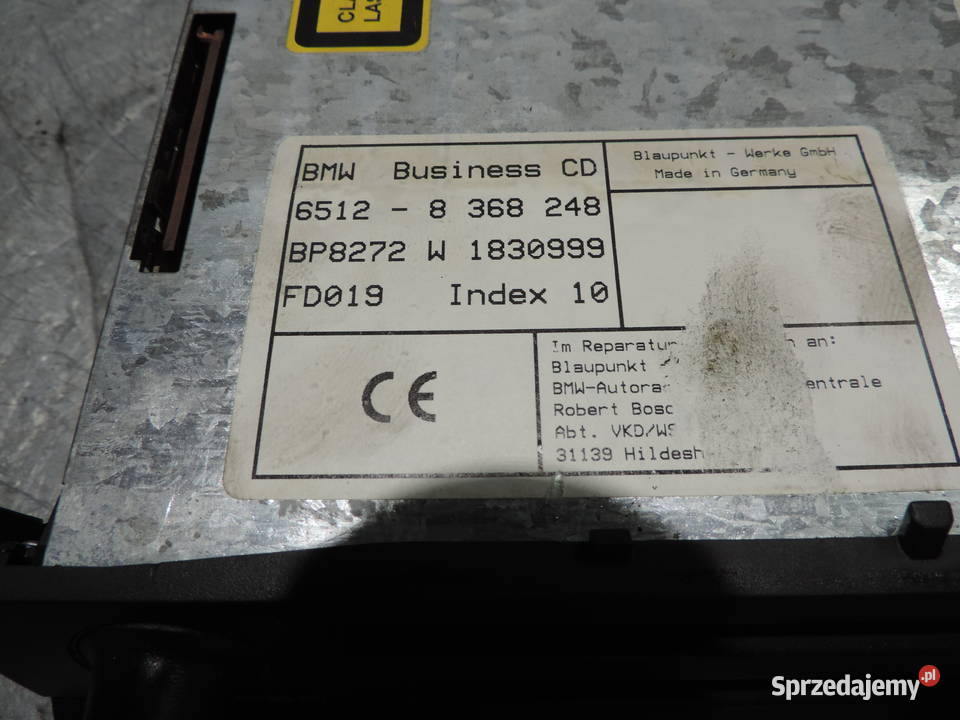 RADIO FABRYCZNE BMW E46 osobowe