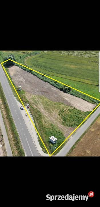 Dzalka drodze 4500 m prąd woda pod dzalalnosc Wynajem Szamotuły
