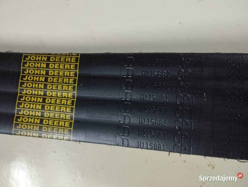 Pas klinowy John Deere H115881 Pas JD org nieuszkodzony
