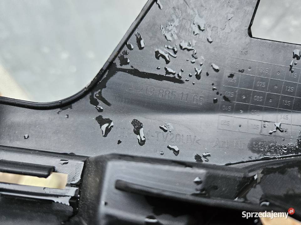 MERCEDES W213 ŚLIZG PRAWY ZDERZAKA PRZÓD