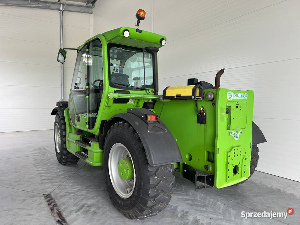 Merlo P 559 CS ładowarka teleskopowa 9 metrów 55 nieuszkodzony Rolnictwo podlaskie Zambrów