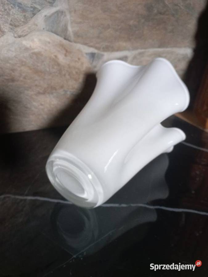 Wazon Chusta Krosno bialy Toruń