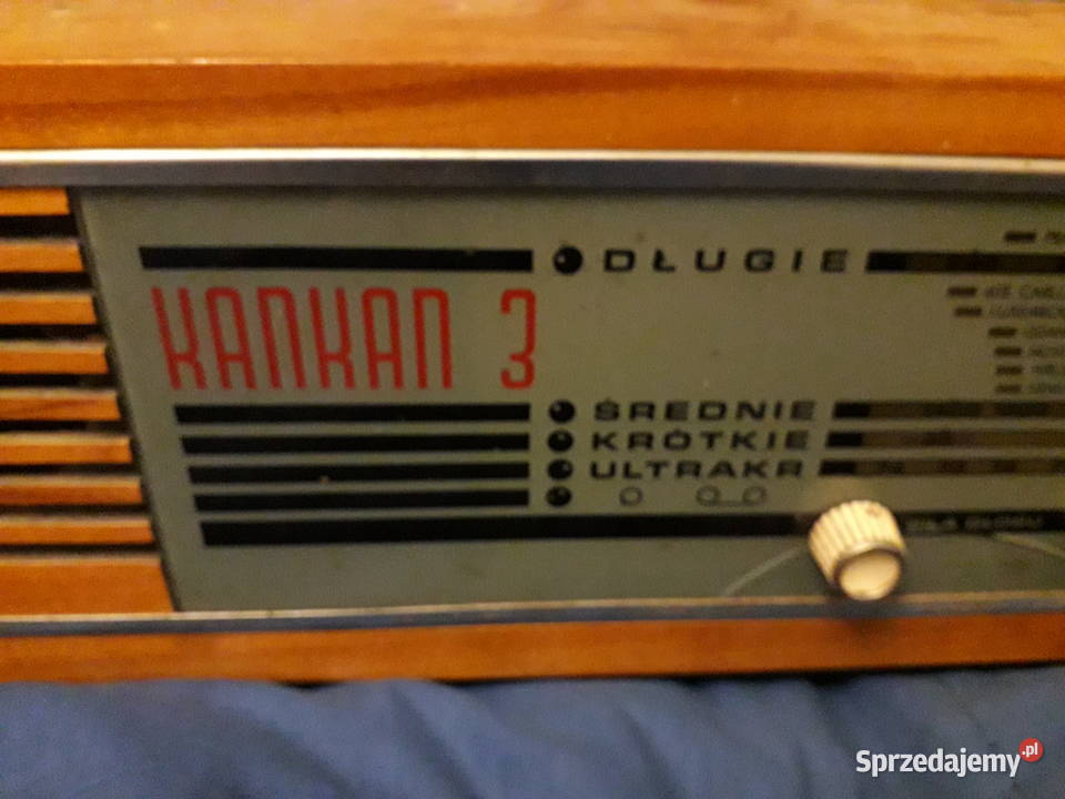 Lampowe radio KANKAN 3 gra mazowieckie Warszawa