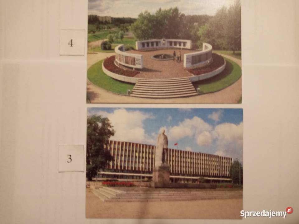 POCZTÓWKI USSR Z 1988rZestaw 28A zachodniopomorskie Szczecinek