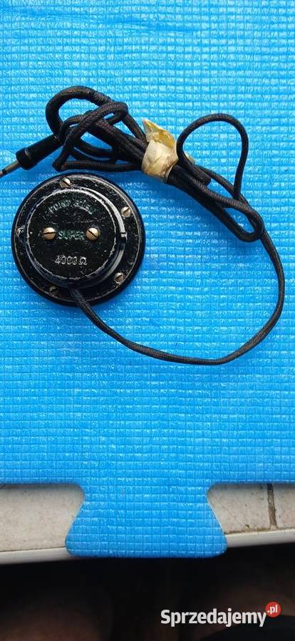 Stara sluchawka wojskowa małopolskie Kraków