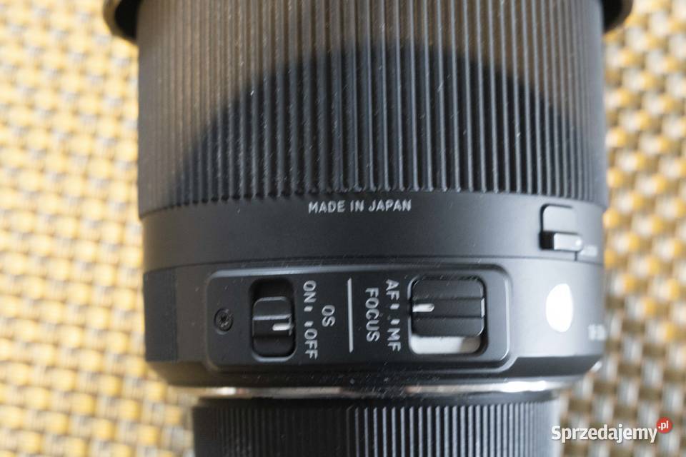 Obiektyw SIGMA 18 300 mm F 35 63 DC MAKRO OS HSM Poznań sprzedam