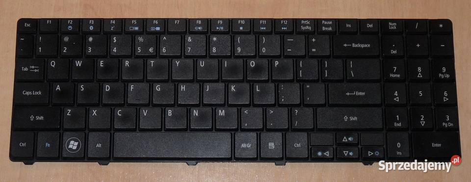 KLAWIATURA ACER MP08G63U46981 QWERTY ORYGINALNA łódzkie Łódź