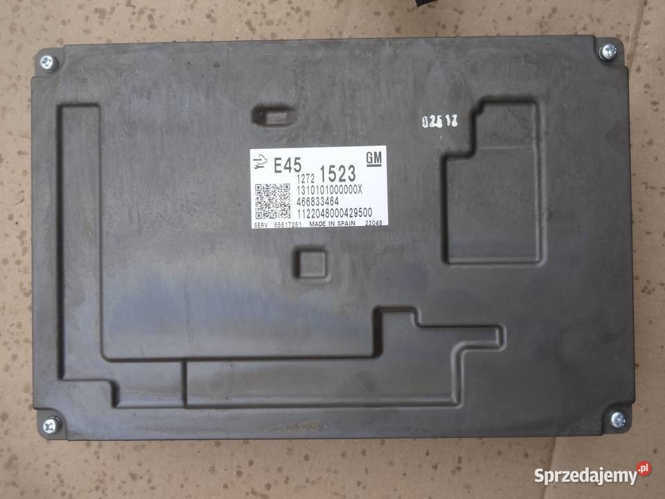 KOMPUTER SILNIKA OPEL INSIGNIA B 20 CDTI wielkopolskie sprzedam
