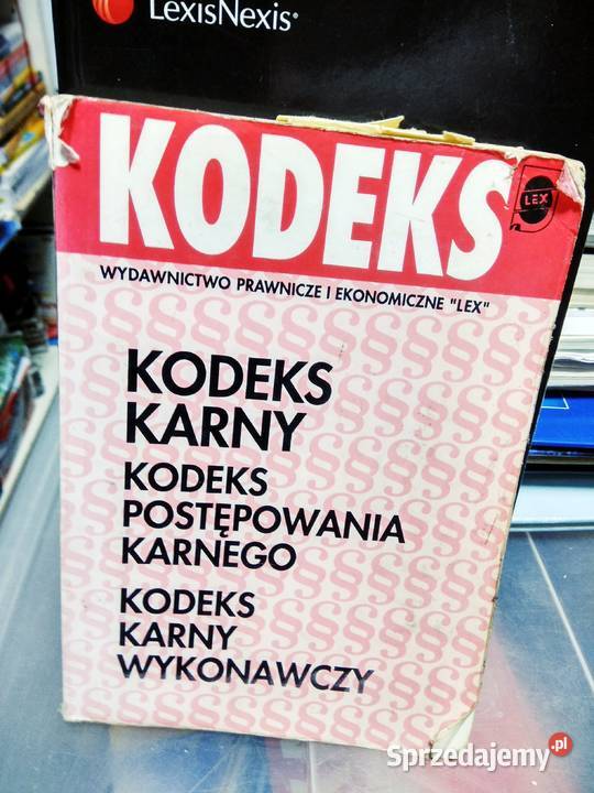 Kodeks karny kpk kkw unikaty kolekcje Warszawa