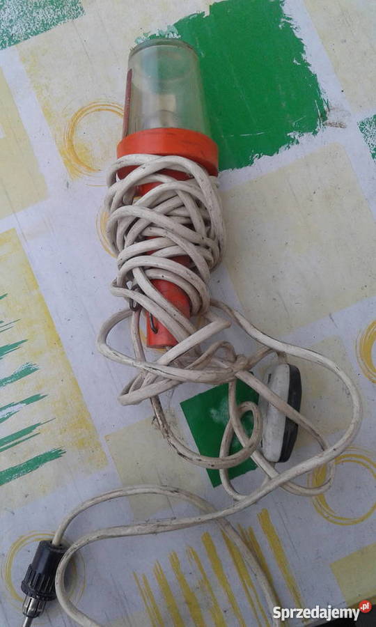 Lampka przenośna PRL fiat skoda łada wartburg Kadłub Turawski