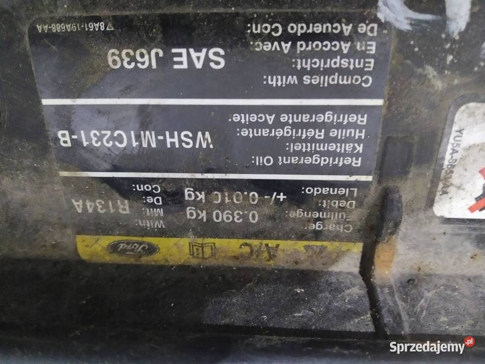 PAS PRZEDNI WENTYLATOR CHŁODNICA 14 TDCI Ford Rok produkcji 2009 świętokrzyskie