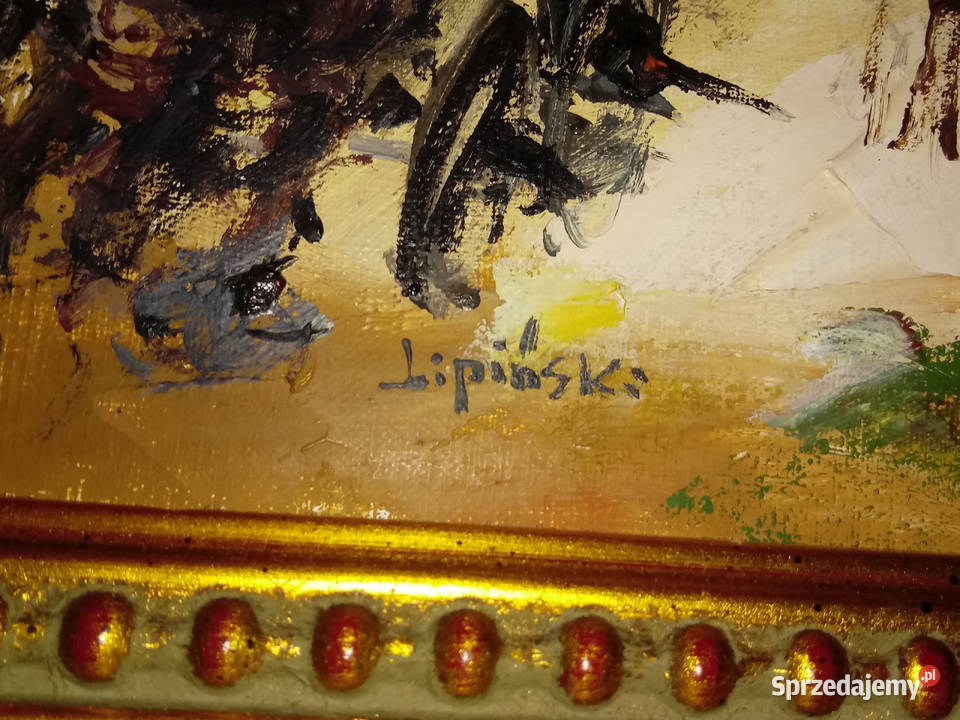 4 obrazy olejne na płótnie Kazimierz Dolny Malarstwo