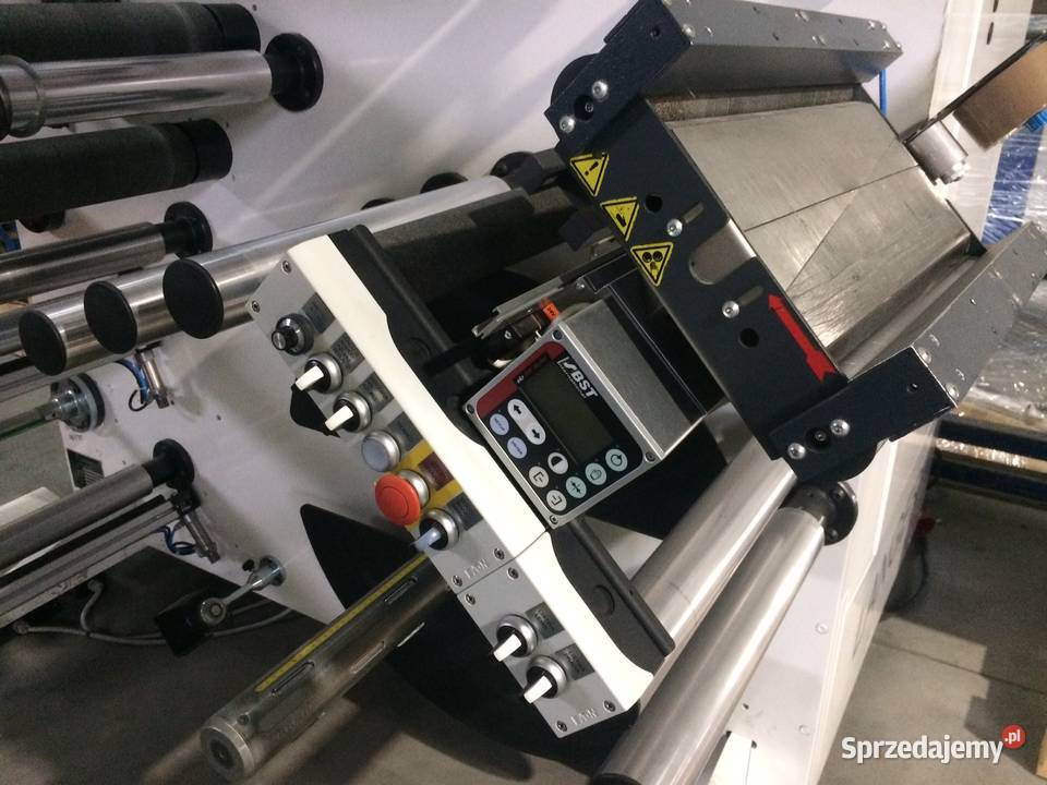Przewijarka etykiet JURMET Langer 430 Produkcja świętokrzyskie Stąporków