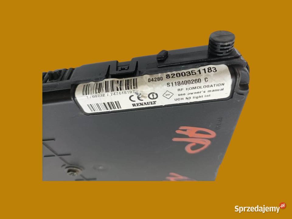 SKRZYNKA BSI 8200351183 UCH N3 Renault Grand Skrzynki bezpieczników świętokrzyskie sprzedam