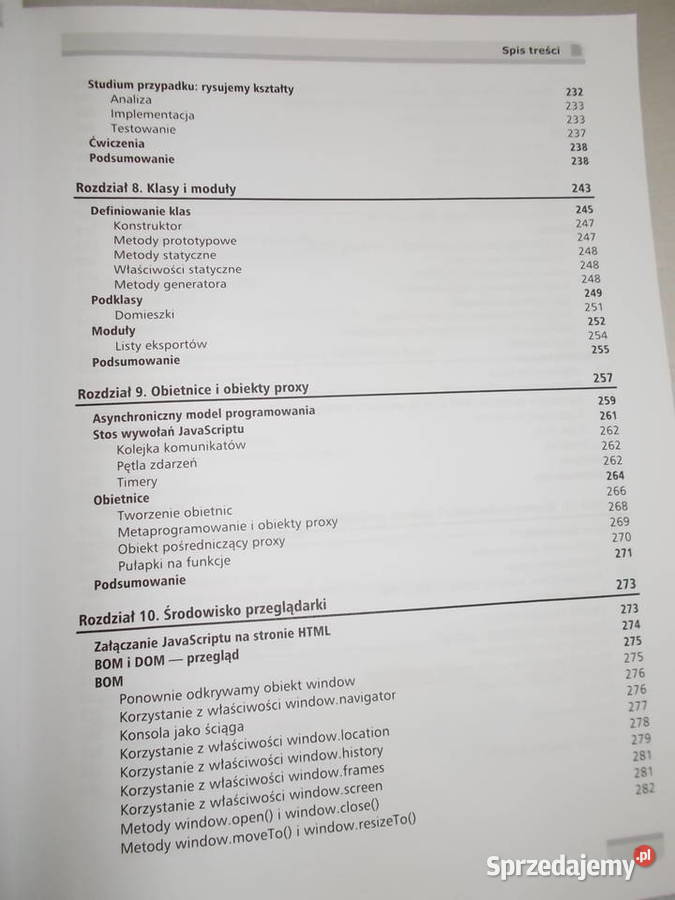 Programowanie zorientowane obiektowo w języku Poznań sprzedam