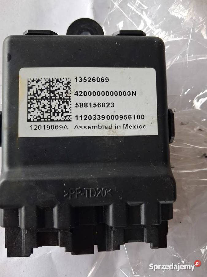 Moduł sterownik grzania fotela chevroet