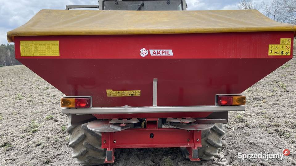 Rozsiewacz nawozu Akpil XL 800 2014 Plandeka Przygradów