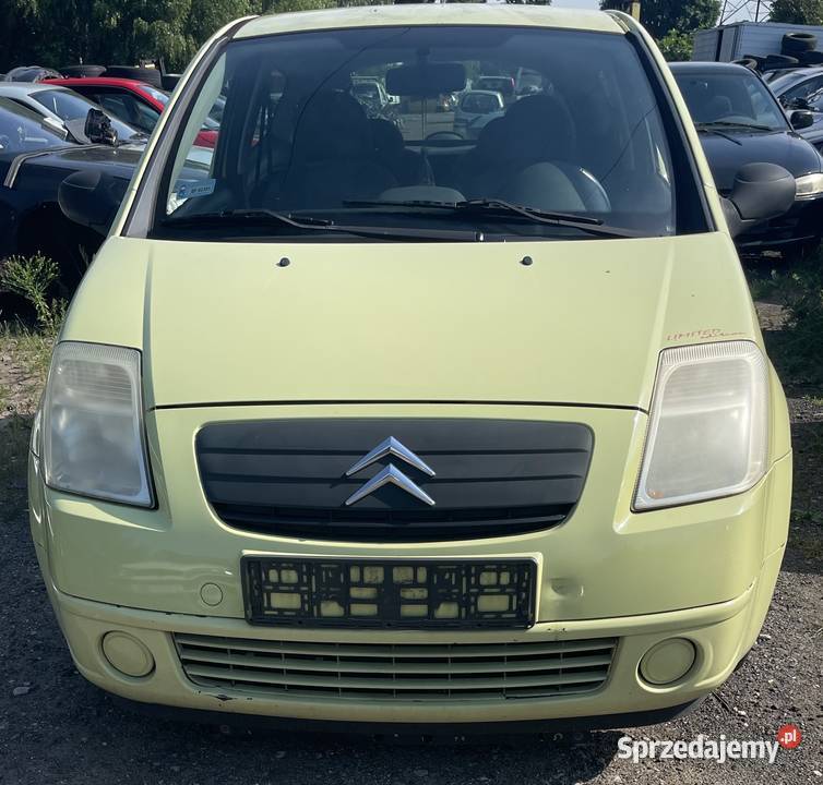 Citroen C2 Lift 2005 11 61 kolor KBNB na części osobowe łódzkie Piotrków Trybunalski
