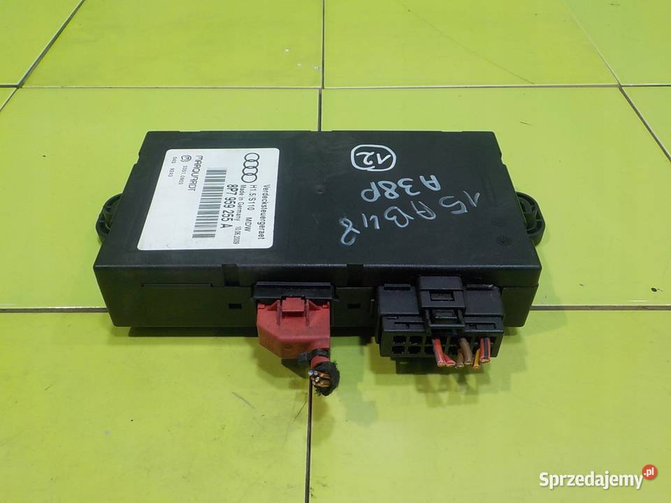 AUDI A3 8P II LIFT 09r CABRIO 2D sterownik dachu osobowe Wyposażenie elektryczne mazowieckie Suków