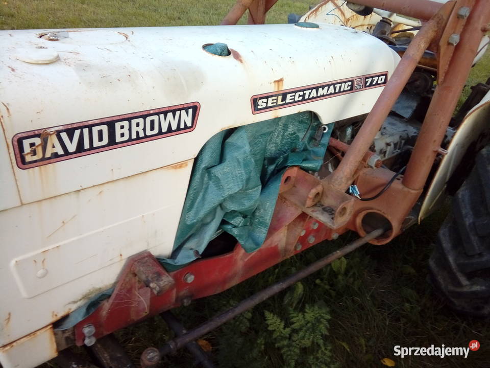 czesci david brown 770780850 silnik 3 cyl Rutki-Kossaki sprzedam