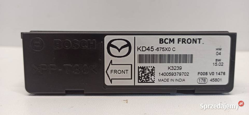 MAZDA 3 MODUŁ KOMFORTU KD45675X0