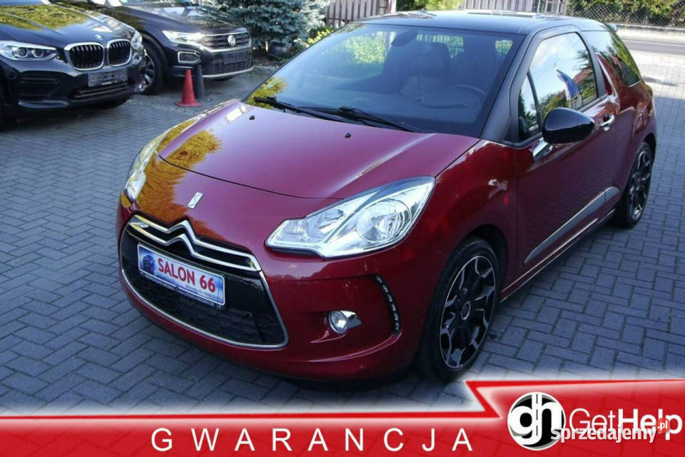Citroen DS3 16t Ledy Stan Idealny100bezwypadkowy czujnik zmierzchu DS3 Częstochowa sprzedam