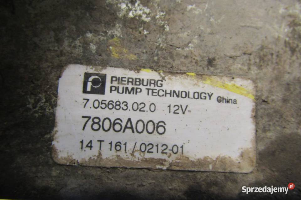 POMPA OBIEGU WODY 20 DOHC MITSUBISHI OUTLANDER lubelskie