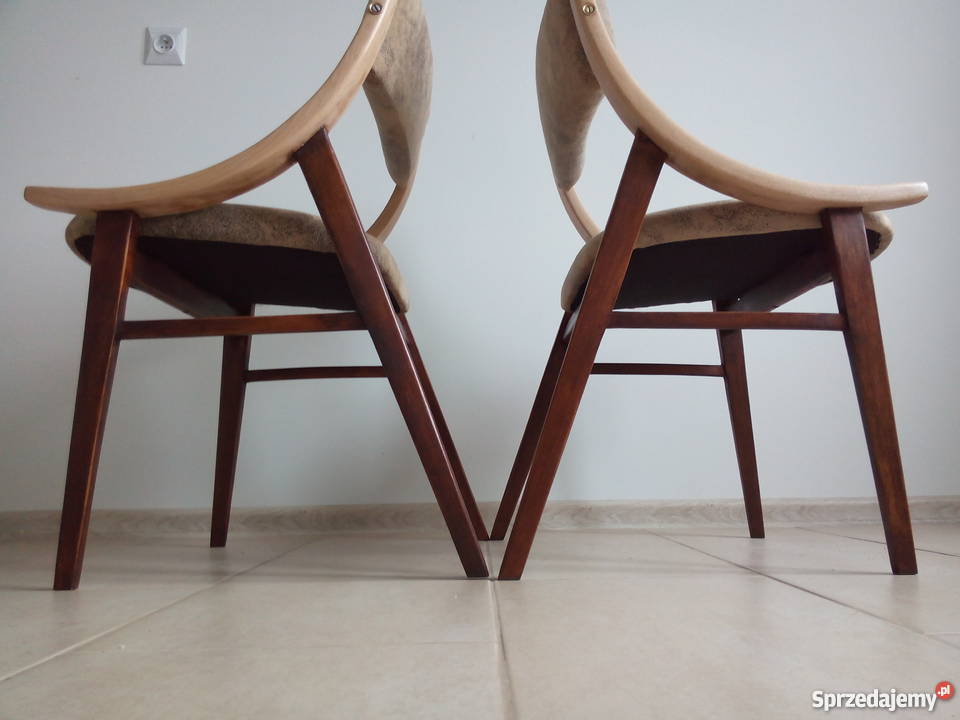 Krzesło Skoczek Vintage Retro Loft PRL Lata 70