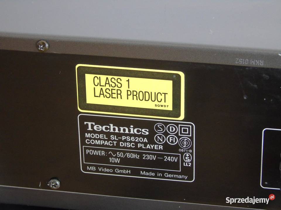 CD Technics SL-PS620A sprawny. WYSYŁKA. Warszawa - Sprzedajemy.pl