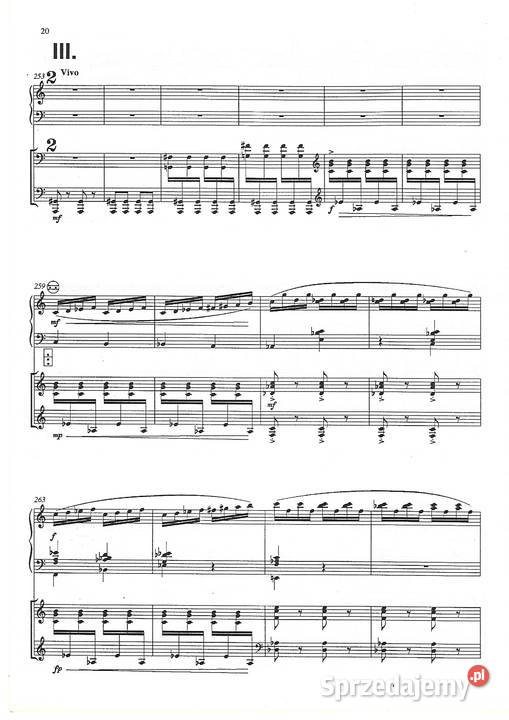 Concertino Bronisław Kazimierz Przybylski Szczecin sprzedam