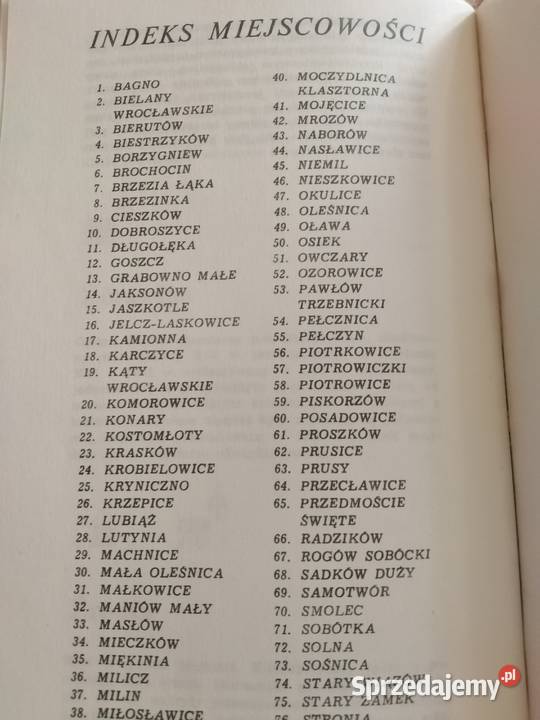Zabytki Województwa Wrocławskiego 1987 Wałbrzych