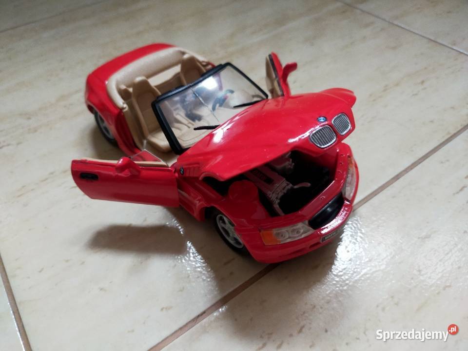 BMW Z3 roadster skala 124 bburago welly maisto Przemyśl sprzedam