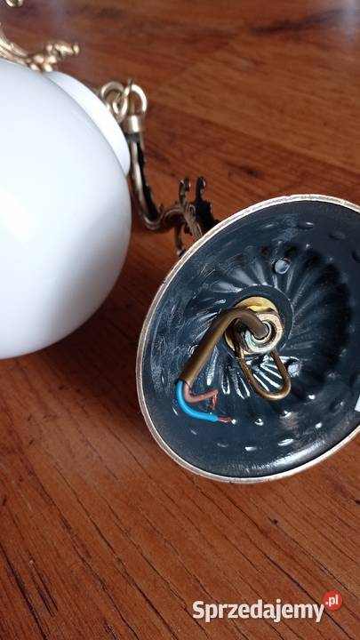 Stare mosiężne kinkiety kujawsko-pomorskie Włocławek