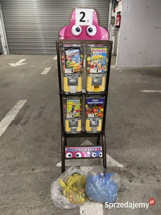 Automat zarobkowy na kulki kapsuły Kilkoma na 2 Mielno