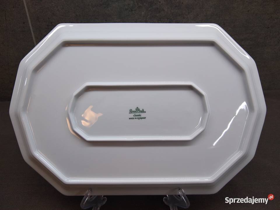 Talerz do ryb Rosenthal Biała Maria 34 Kalisz