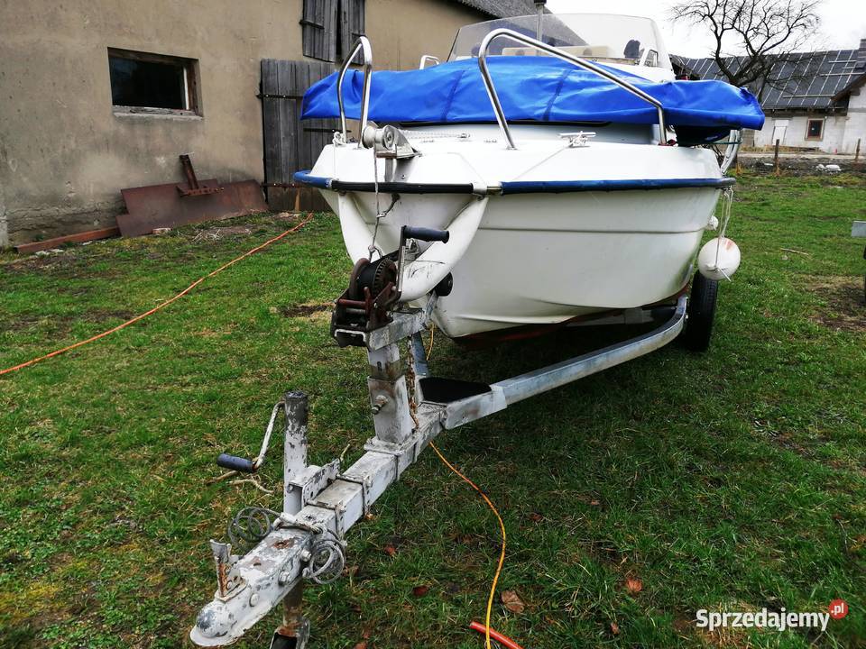 Jacht łódź motorowa kabinowa OMC silnik Yamaha Przejazdowo sprzedam