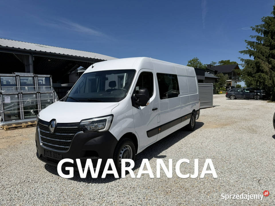 Renault Master L3H2 7 osobowy brygadówka lift Warszawa