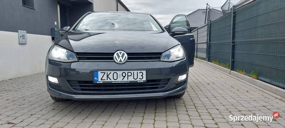 Volkswagen Golf VII VW 7 14Pb 150 2015r salon światła LED Koszalin