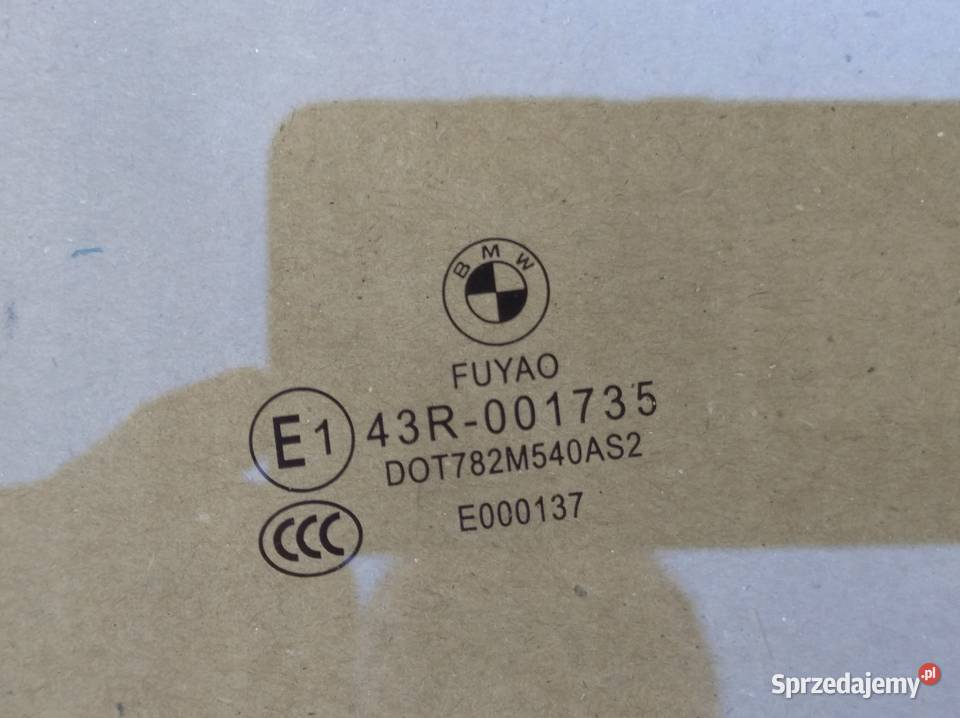 BMW 3 F31 szyba boczna lewych tylnych tylnich Jarocin