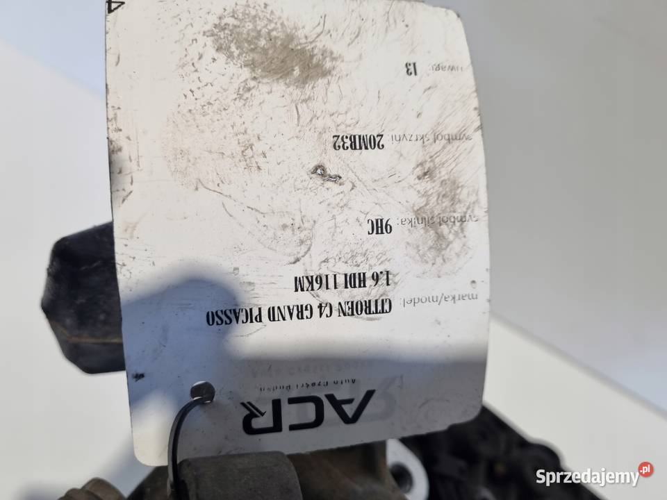 SKRZYNIA BIEGÓW Citroen C4 picasso 20 HDI 20MB32 lubelskie Chełm