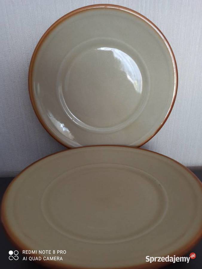 Talerze deserowe porcelit Tułowice 5 sprzedam