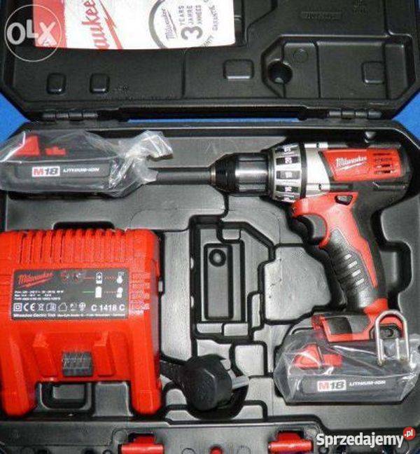 Milwaukee zestaw 18V C18DD klucz C18IW warmińsko-mazurskie Widgiry sprzedam