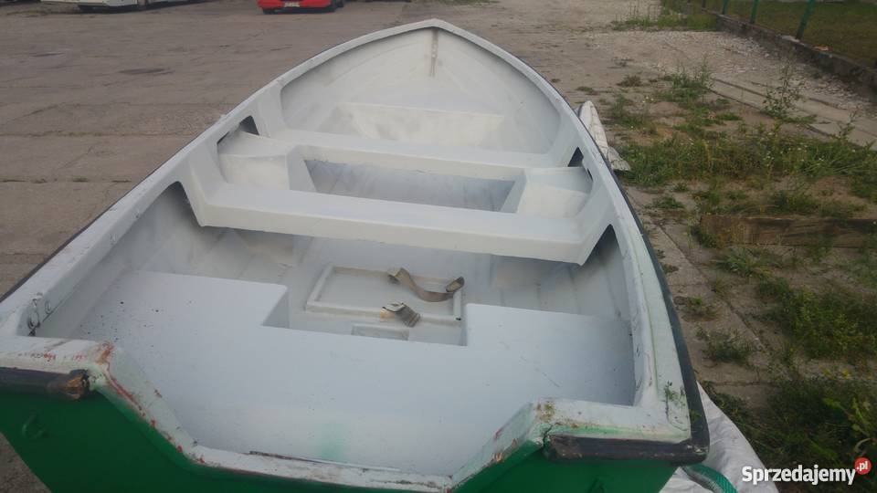 łódka łódź wędkarska rybacka mocna nie motorówka Okole