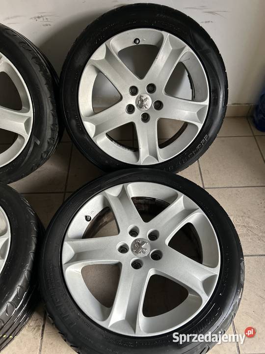 Sprzedam komplet kół felg peugeot 5x108 17 Konin